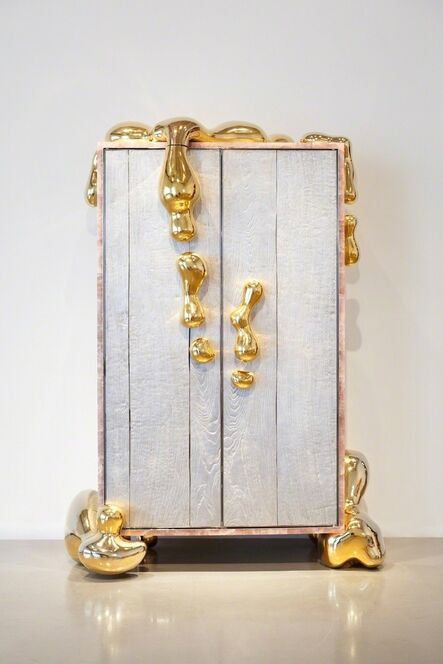 Mattia Bonetti, ‘Liquid Gold cabinet’, 2013