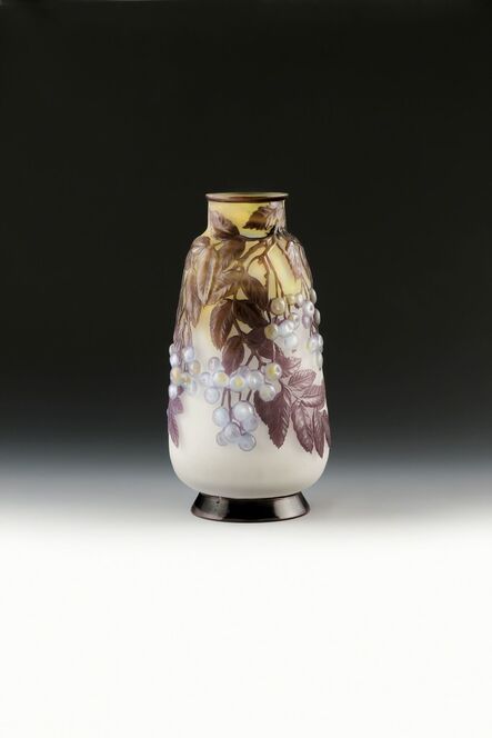 GALLE Emile (1846-1904), vase, with seaweed decoration, lot number 441,  history, quotes, prices