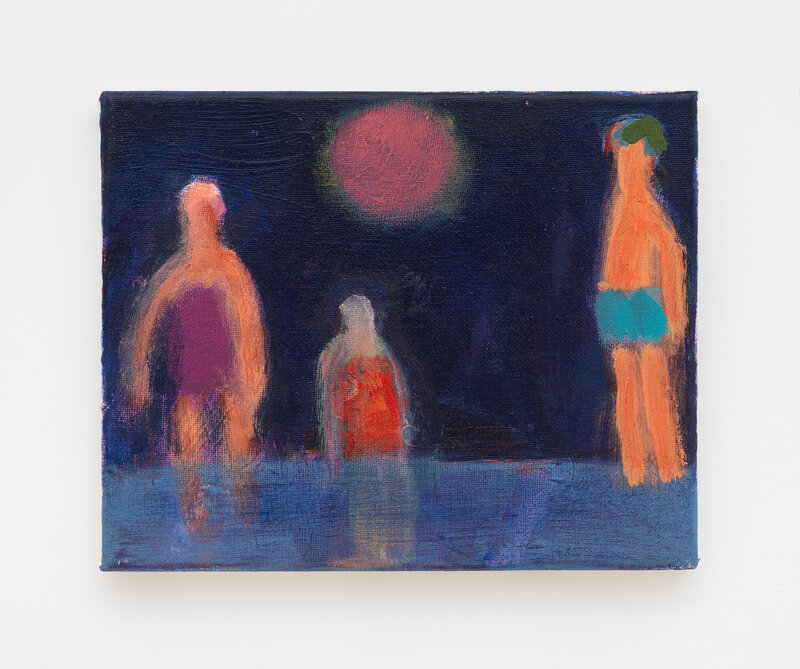 Katherine Bradford, ‘Sunrise Swim’, 2023, Painting, Acrylic on canvas, Hudson River Museum Benefit Auction