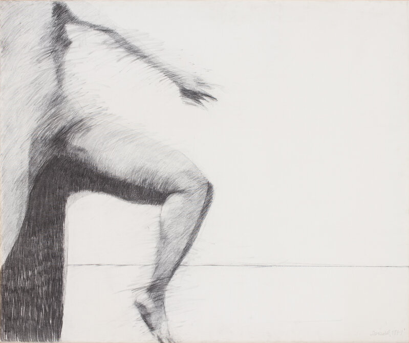Orshi Drozdik, Pornography, drawing (1979), Available for Sale