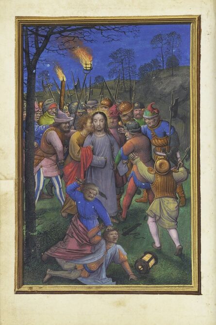 Simon Bening, ‘The Betrayal of Christ’, 1525-1530