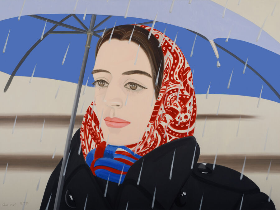 Alex Katz, Blue Umbrella 2, 2020