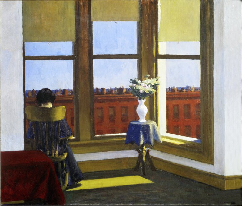 Edward Hopper, Room in Brooklyn (1932)