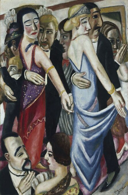 Max Beckmann, ‘Dance in Baden-Baden (Tanz in Baden-Baden)’, 1923
