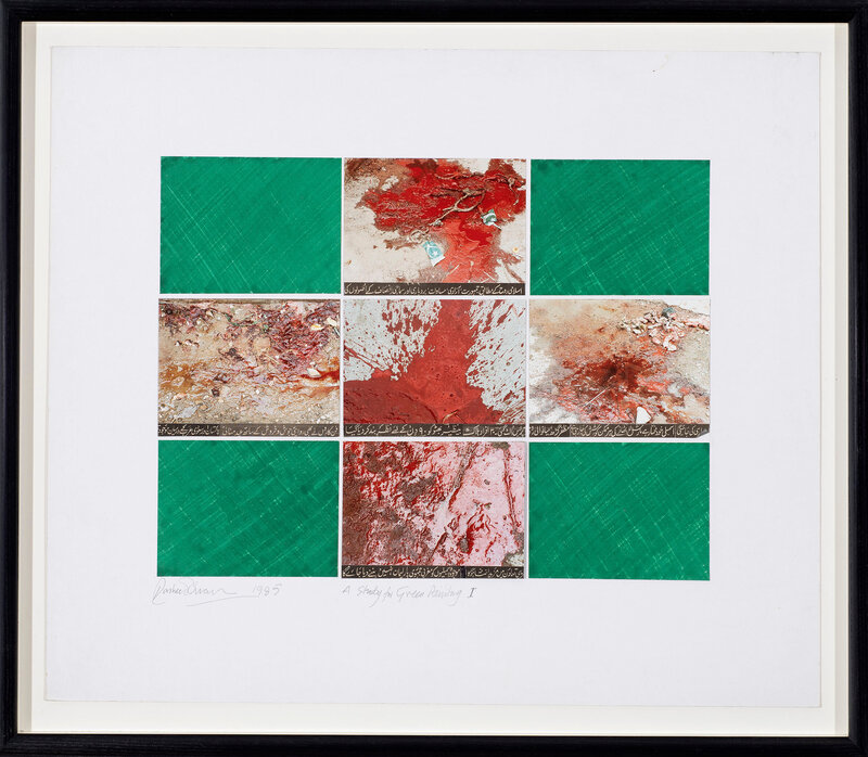 Rasheed Work Study for Green Painting I (1985) by Rasheed Araeen | Artsy