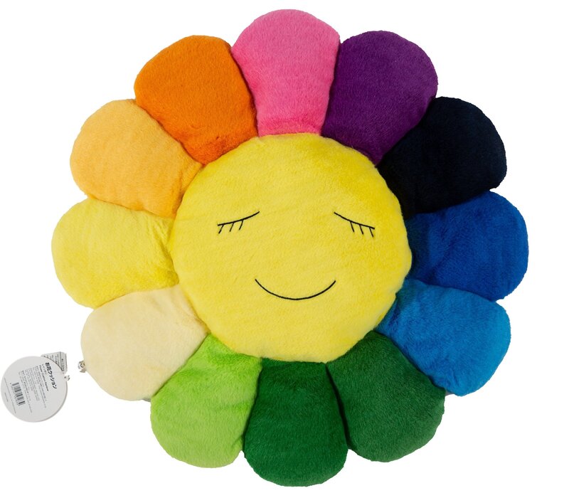 Takashi Murakami, Flower Cushion Rainbow (Medium)