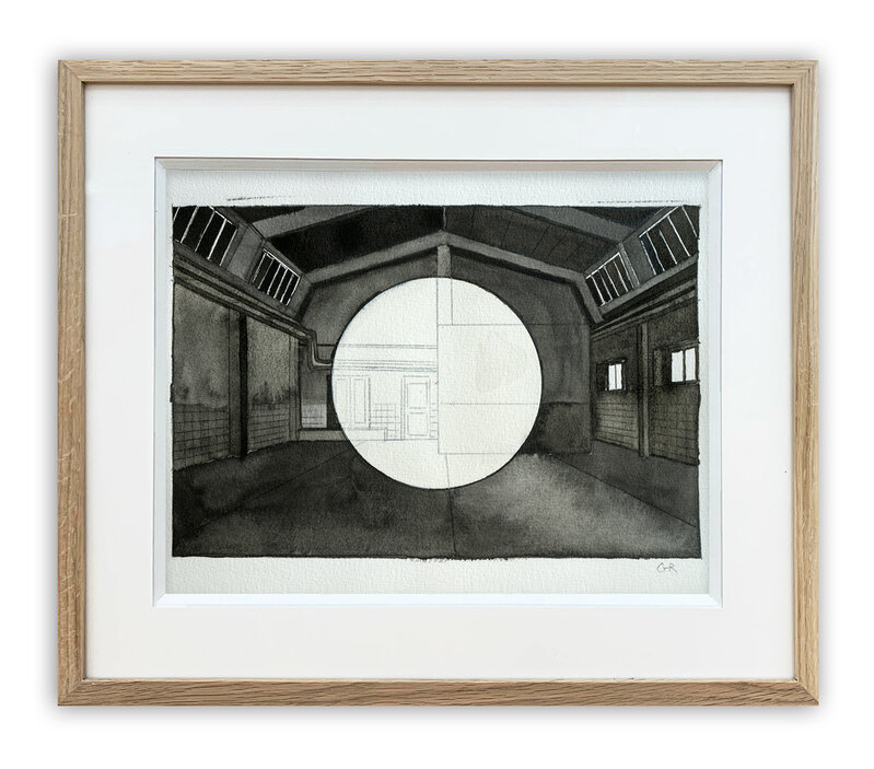 George Rousse Watercolour Georges Rousse | Milan (2021) | Available for Sale | Artsy