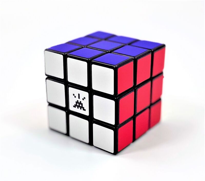 Mok garen banner Invader | Limited Edition Rubik's Cube (2022) | Available for Sale | Artsy