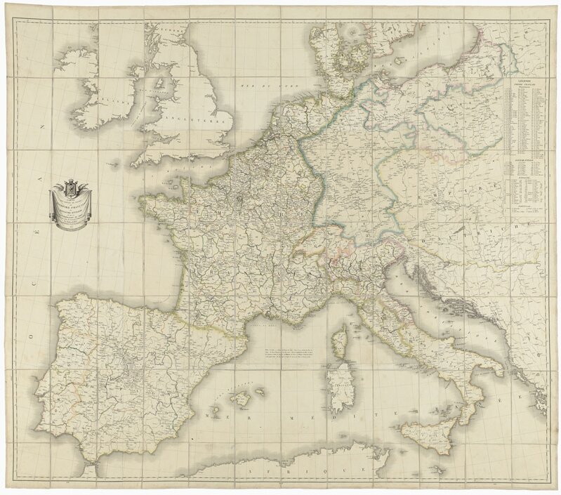Fontainebleau Map. Original 1900 Antique Map. Ideal for 