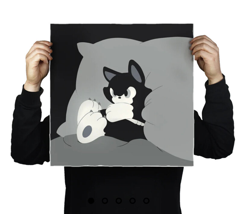 Angry Gray cat Emoji Photographic Print for Sale by MasBlangkon-Art