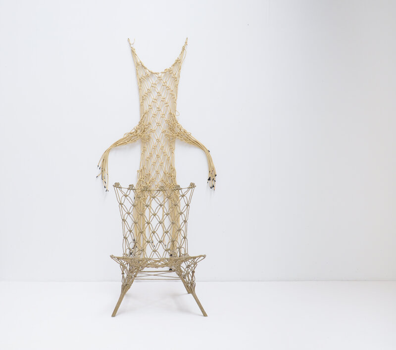 215: MARCEL WANDERS, Limited Edition Knotted chair < Art + Design