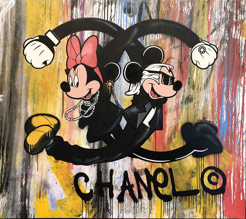 Mickey Mouse X Louis Vuitton Graffiti