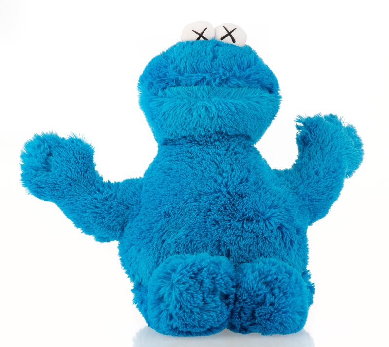 Authentic Kaws x Sesame Street Uniqlo Plush Cookie Monster (from Uniqlo)