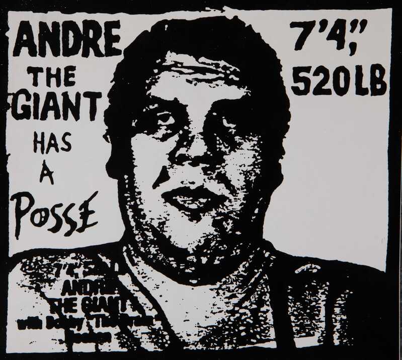 Shepard Fairey Andre The Giant W/ Posse (21st Century) Artsy