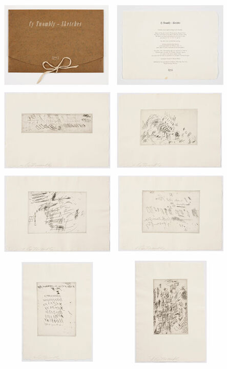 Cy Twombly, ‘Sketches’, 1967