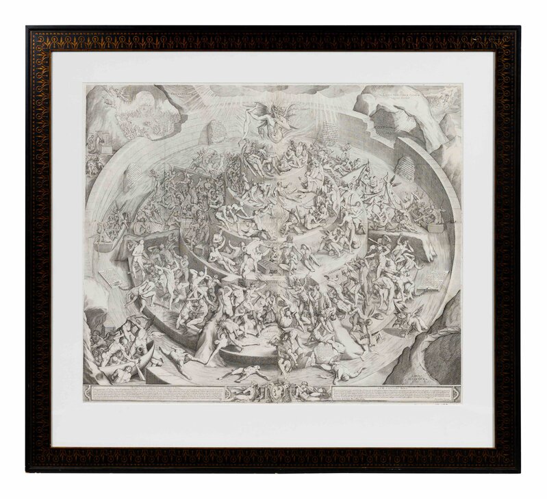 Italian Calligraphy Photo of some Italian calligraphy of a section of Dante's  Inferno. Robert…