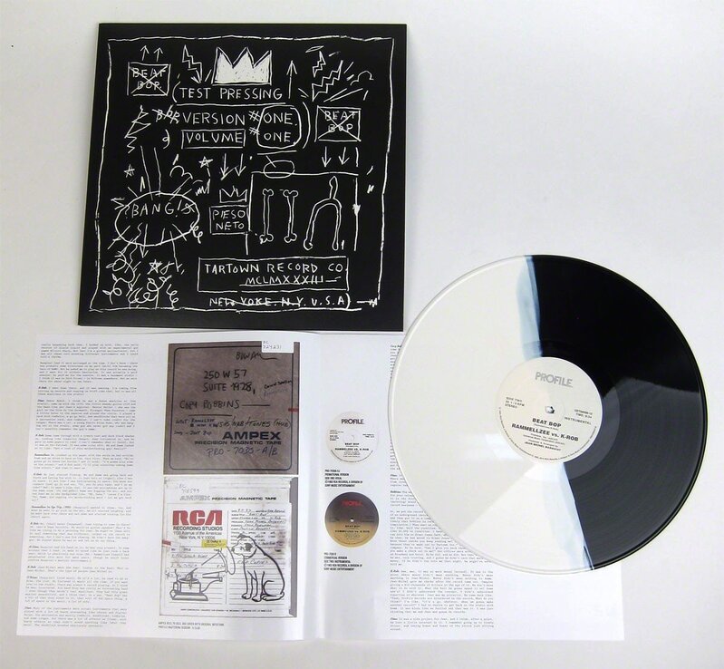 Jean-Michel Basquiat | Basquiat Beat Bop Record Art (anniversary ...
