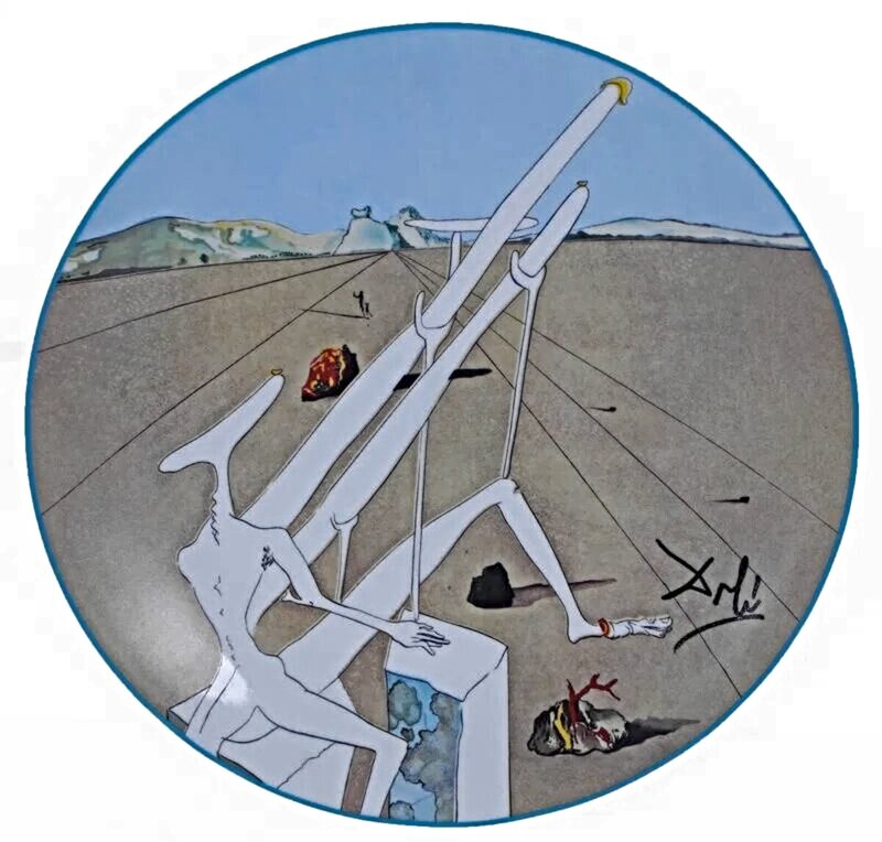 Salvador Dalí | Double Microscope (1984) | For Sale | Artsy