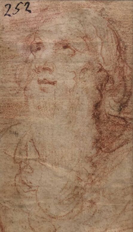 Giuseppe Cesari, called Cavaliere d'Arpino, ‘Study of a bearded man’, ca. 1612