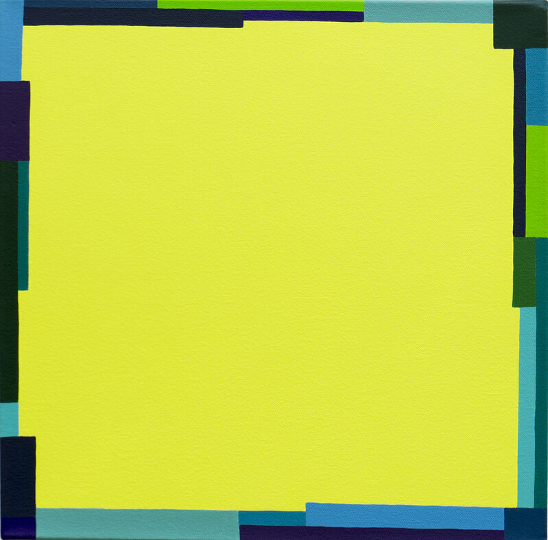 Beatriz Olano, ‘Encuadre amarillo’, 2019, Painting, Acrylic on canvas, Rafael Pérez Hernando Arte Contemporáneo