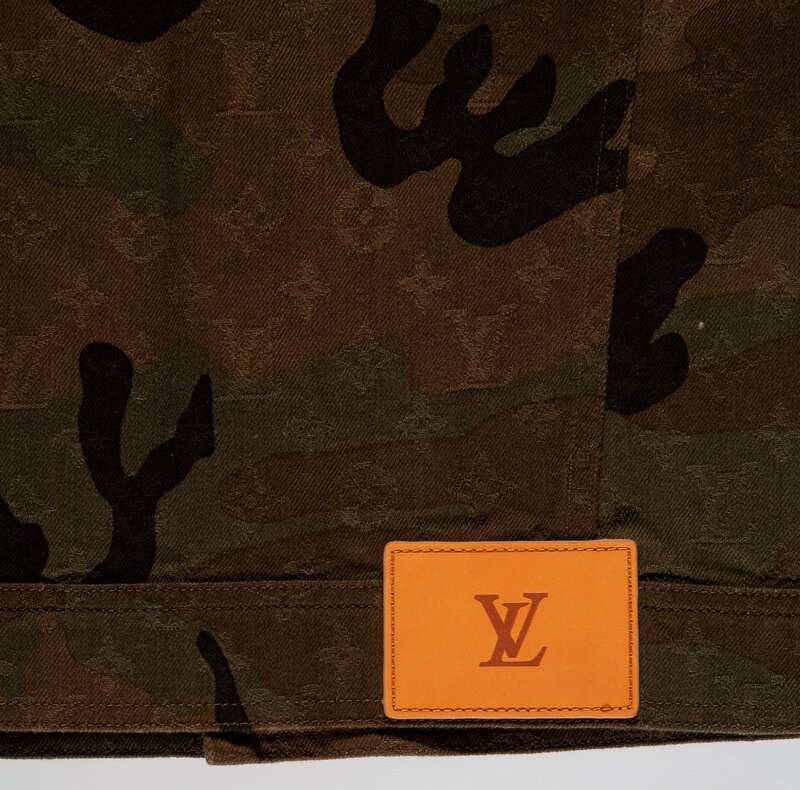 Louis Vuitton Supreme Camouflage Canvas Jacket