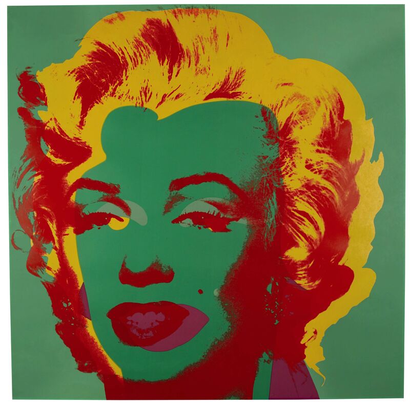 andy warhol and marilyn monroe painting