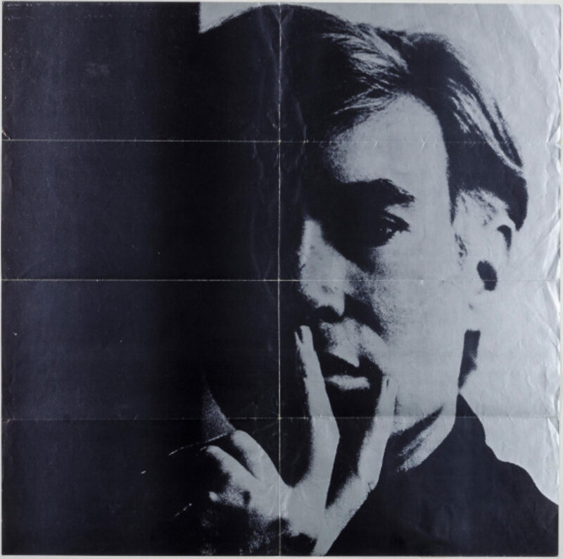 Andy Warhol, Poster Of Original Absolut Vodka Art