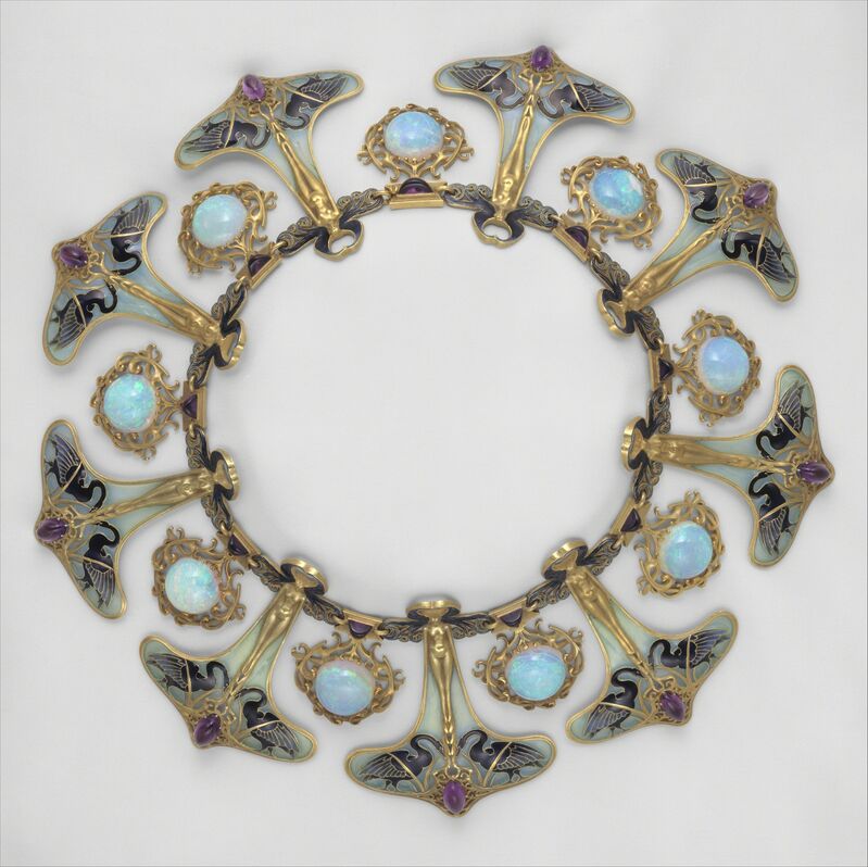 Empirisk Tjen universitetsområde René Lalique | Necklace (ca. 1897–1899) | Artsy