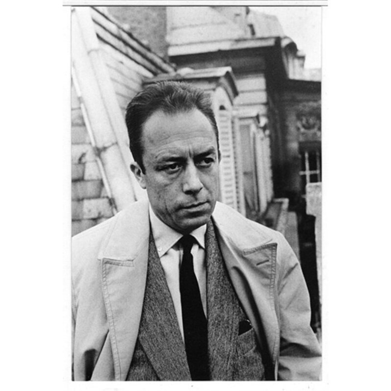 Henri Cartier-Bresson, Albert Camus à la N.R.F (1966)