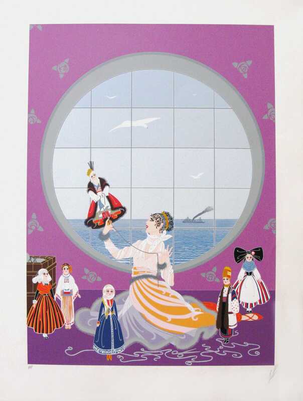 Erté Les Poupees Russes (1979) Artsy
