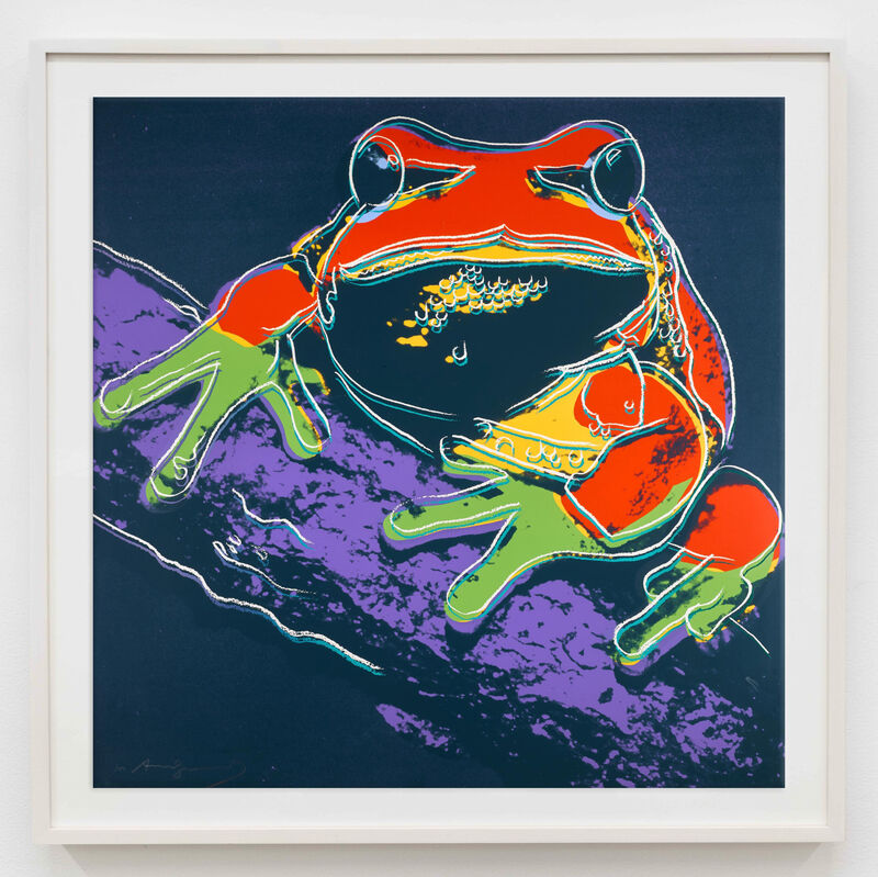 Andy Warhol | Pine Barrens Tree Frog (FS II.294) (1983) | Artsy