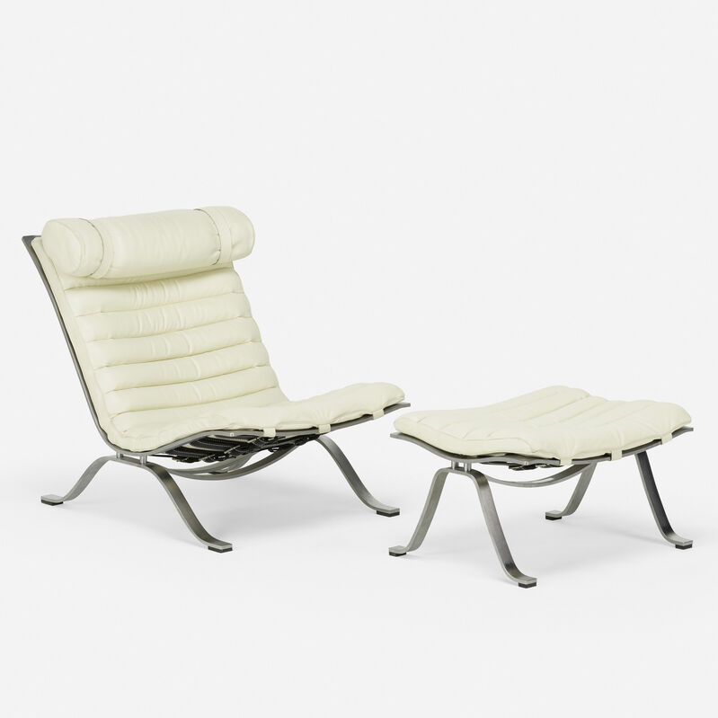 håndtag Kejser aborre Arne Norell | Ari lounge chair and ottoman (1966) | Artsy