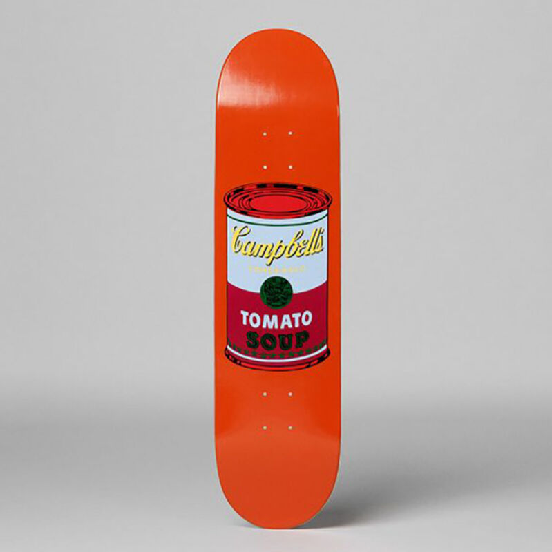 Dakloos Parel Isolator Andy Warhol | Campbell's Soup Can (Purple) Skateboard Deck (2017) |  Available for Sale | Artsy