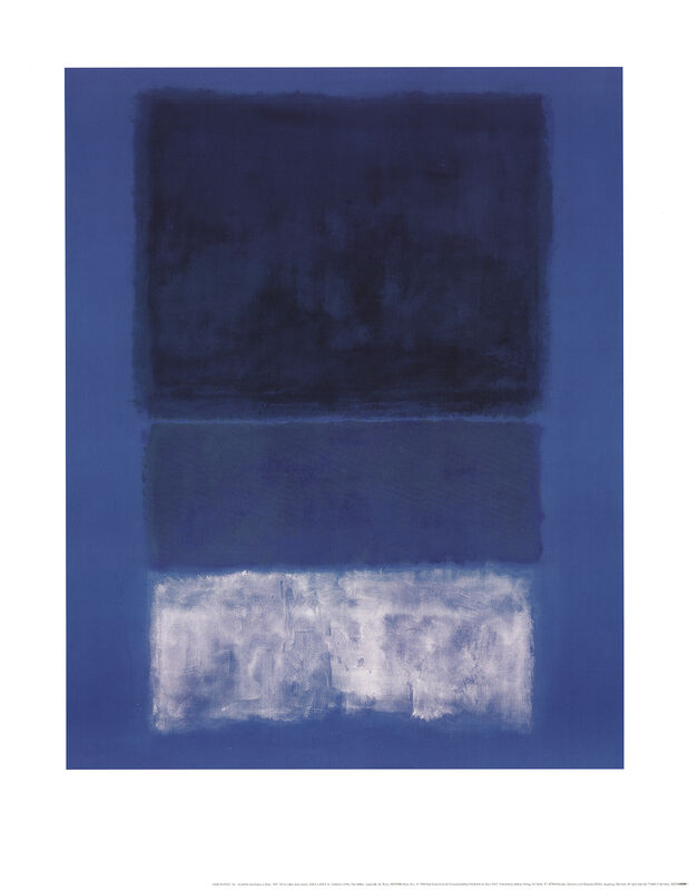 Mark Rothko | No 14 White and Greens in Blue (1998) | Artsy