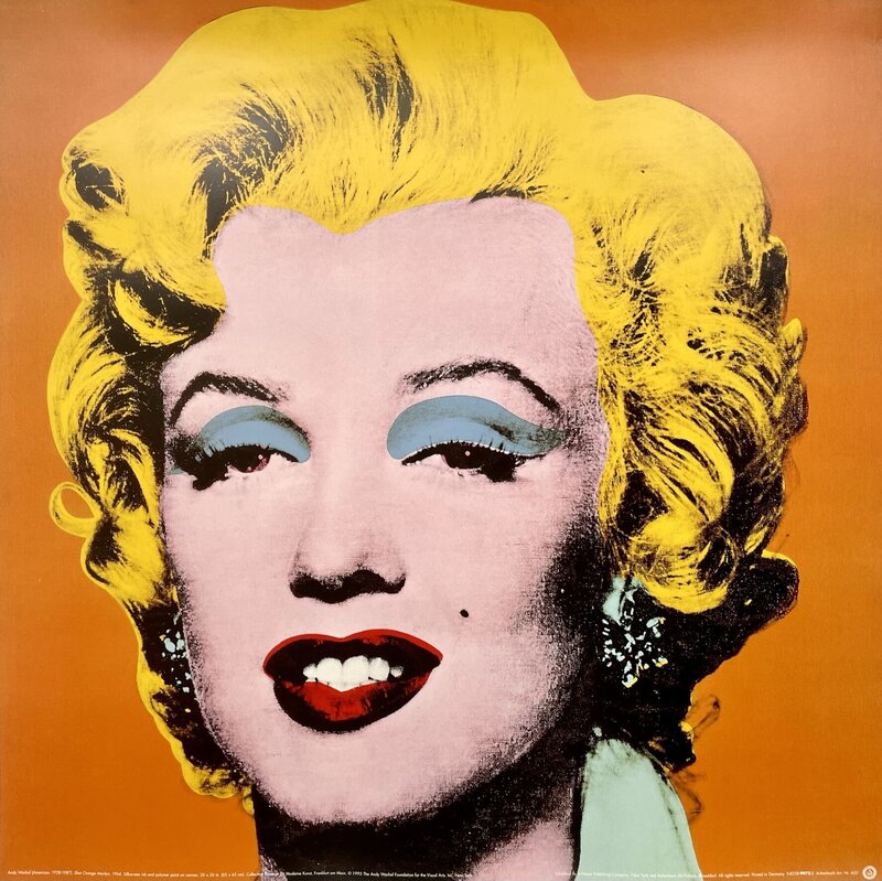 Andy Warhol Marilyn Monroe Print, Orange Marilyn Monroe Poster, Andy Warhol  Poster, Warhol Prints, Pop Art Poster, Andy Warhol Art Print -  Canada