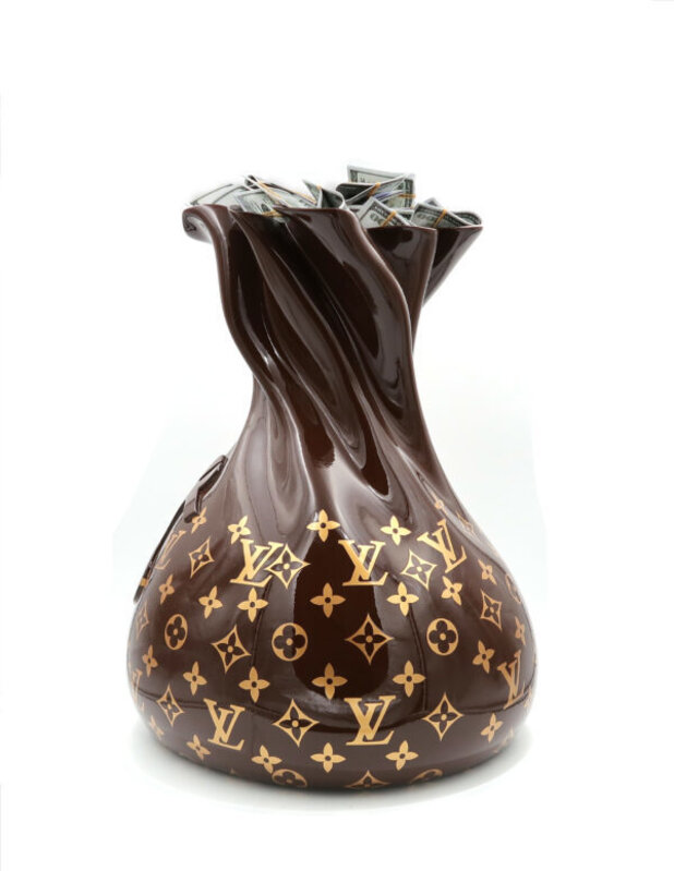 Money bag LV - G-Art - Luxury Art Gallery Dubai - Pop Art