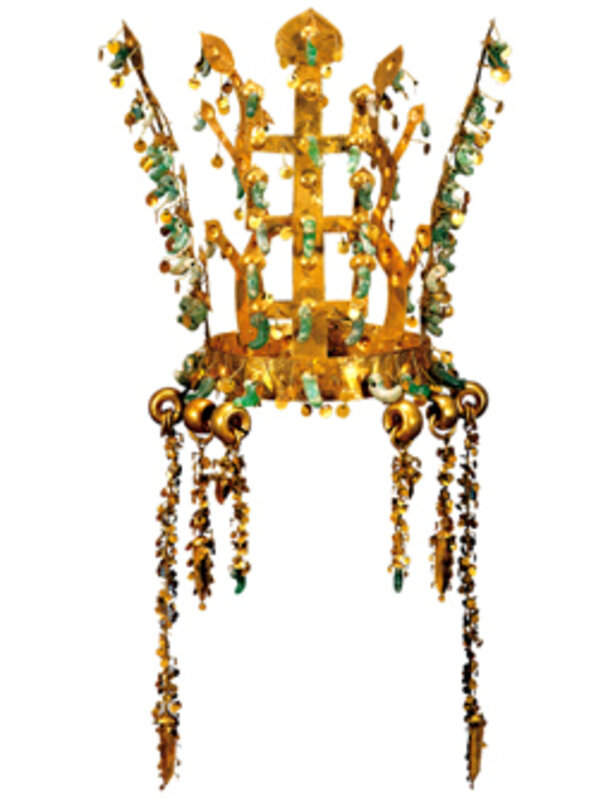 Gold and jade crown, Silla Kingdom (article)