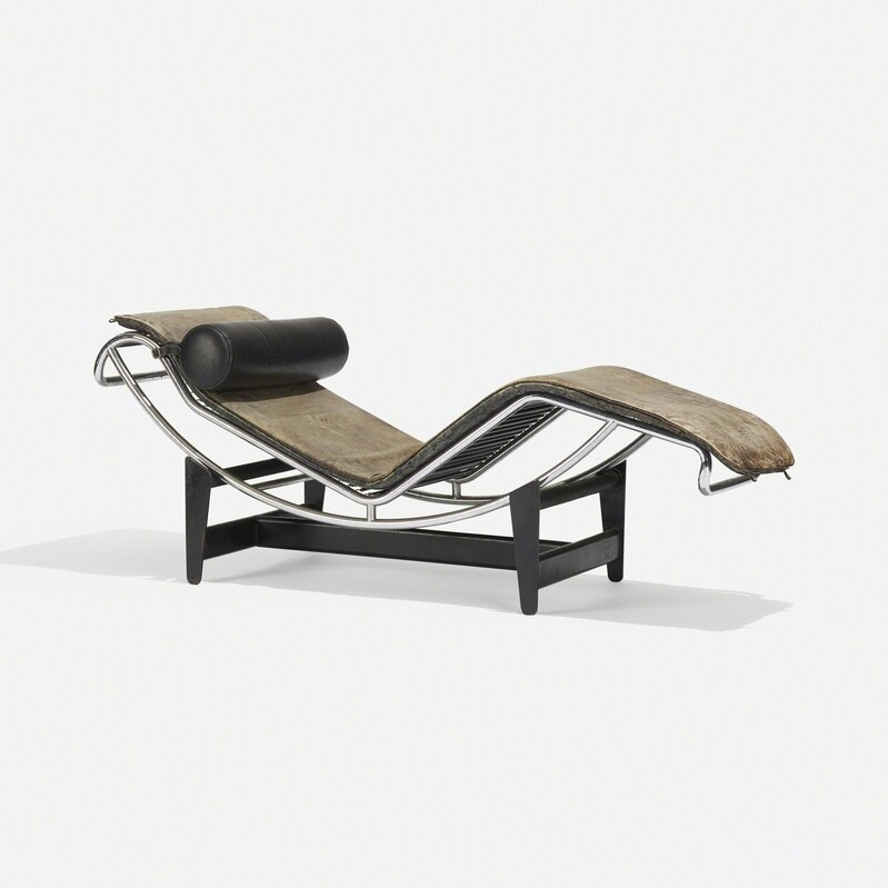 Charlotte Perriand, Pierre Jeanneret, Le Corbusier, Cassina, Lc4 Chaise  (1928)