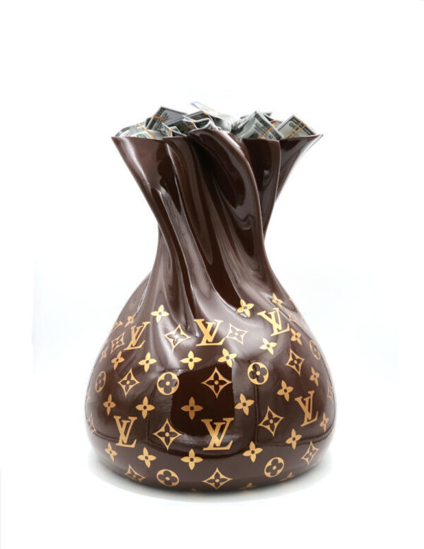Louis Vuitton Money Bag - Money and Token Art