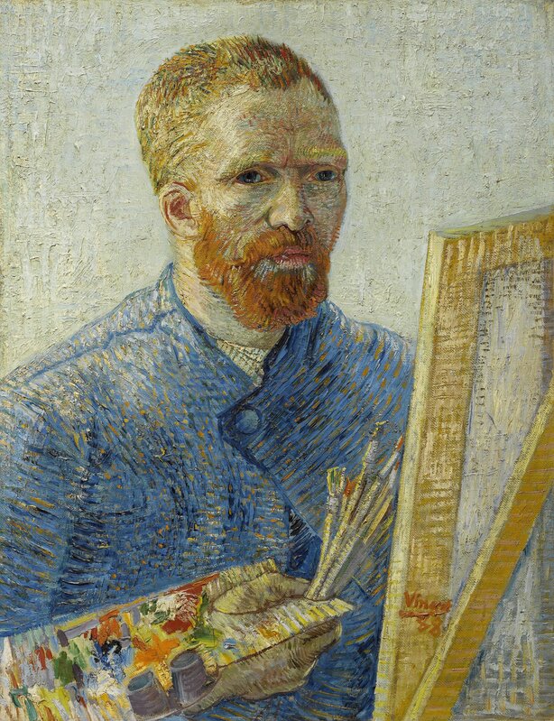 Vincent van Gogh, Self-Portrait as a Painter (1887-1888)