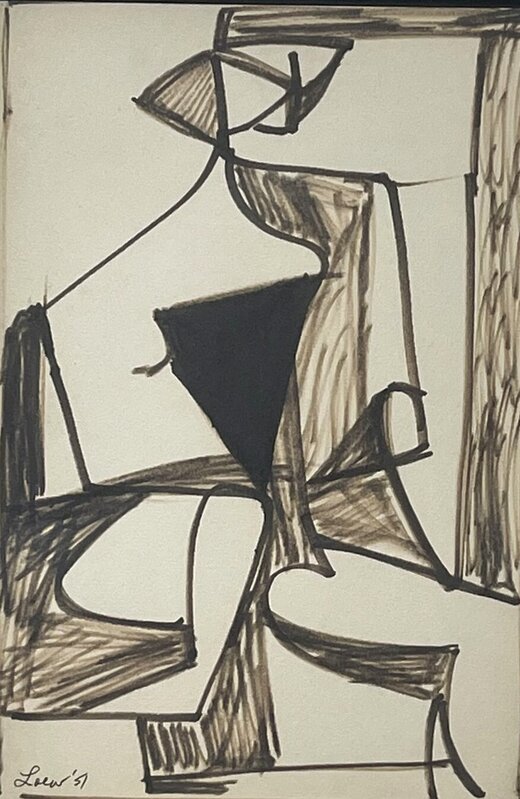Michael Loew Cubist Nude 43 1951 Available For Sale Artsy michael-loew-cubist-nude-43-1951-available-for-sale-artsy