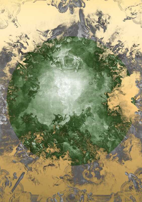 Magnus Gjoen I Saw The Sky Come Down To Meet You Green Halo