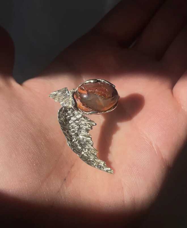 Jade Nguyen Van Fallen Angel Ring (2024) Available for Sale