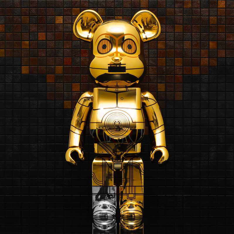 BE@RBRICK 1000% STAR WARS C-3PO GOLD CHROME Version (2021