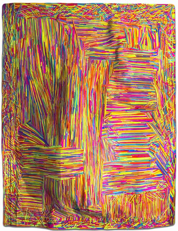 Marta Minujín | Cuadro blando Arte encapsulado (2014) | Artsy