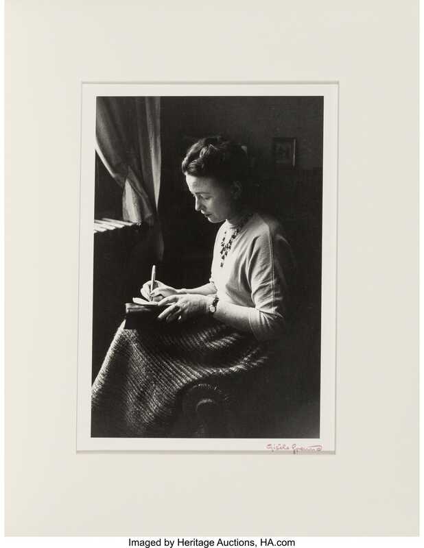 Gisele Freund | Simone de Beauvoir, the day of the Prix Goncourt