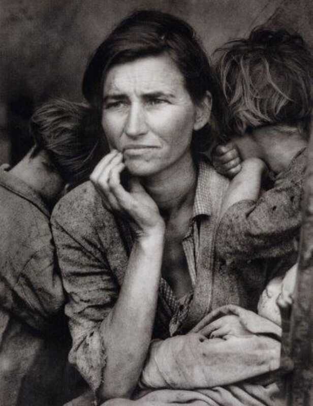 Dorothea Lange | Migrant Mother (1936-printed later in 2001) | Artsy