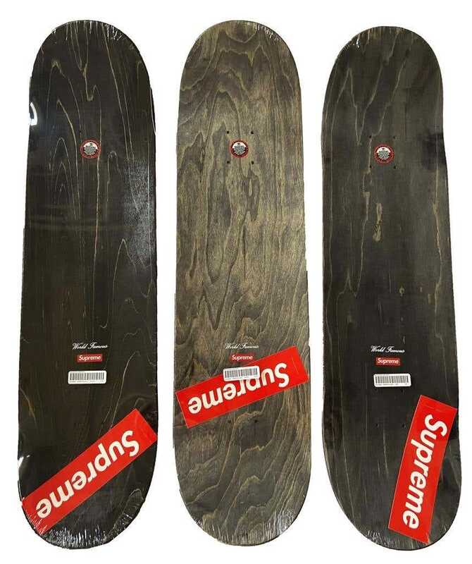 Supreme SUPREME skateboard decks set of works (2019