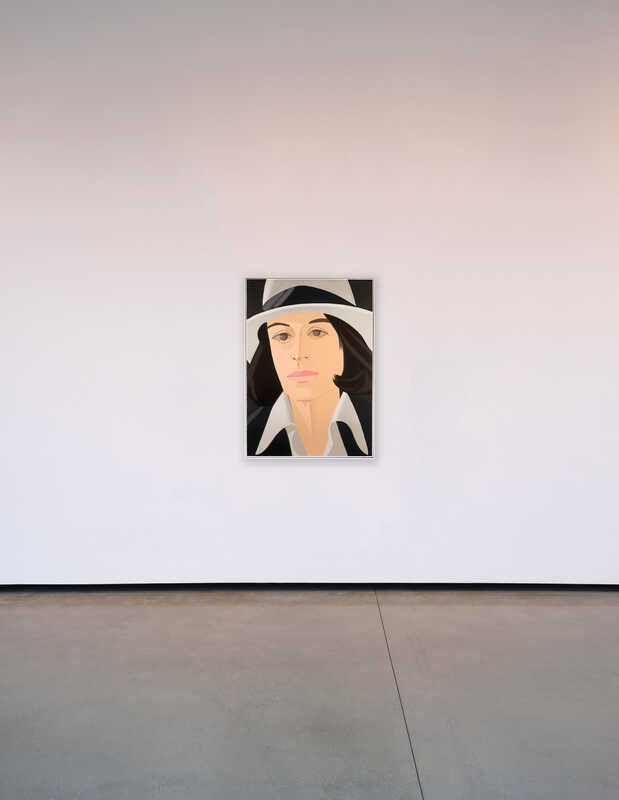 Alex Katz White Hat (from the Alex Ada portfolio) (1990