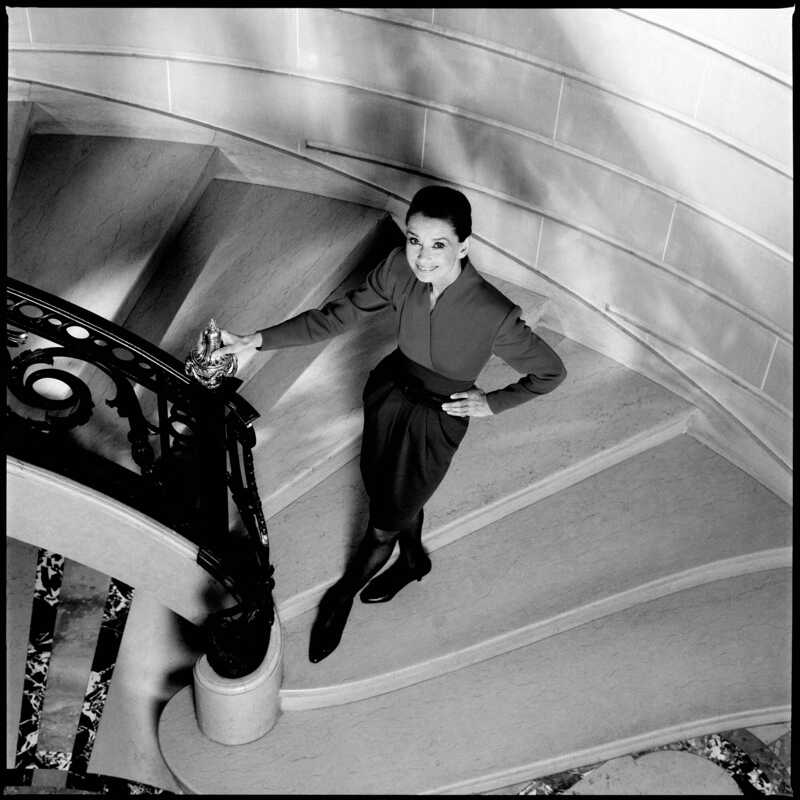 Timothy White Audrey Hepburn on the stairs (1989) Available